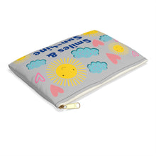 Load image into Gallery viewer, Hello Sunshine Pouch (Gray)