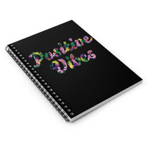 Load image into Gallery viewer, Positive Vibes Spiral Notebook - Ruled Line (Black)