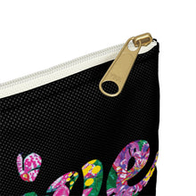 Load image into Gallery viewer, Positive Vibes Supply Pouch (Black)