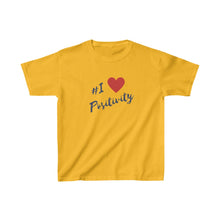 Load image into Gallery viewer, Graphic T-Shirt - I Love Positivity (Youth)