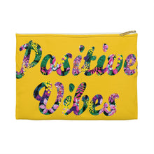 Load image into Gallery viewer, Positive Vibes Supply Pouch (Yellow)