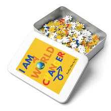 Load image into Gallery viewer, "I Am A World Changer" Puzzle (252 Piece) Yellow