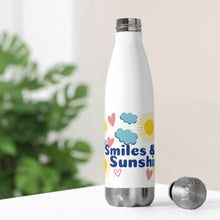 Load image into Gallery viewer, Smiles & Sunshine Water Bottle (20 oz)