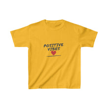 Load image into Gallery viewer, Graphic T-Shirt - Positive Vibes Heart (Youth)