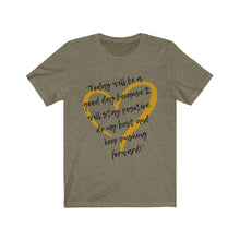 Load image into Gallery viewer, Graphic T-Shirt - Today Good Day gold heart (Unisex)