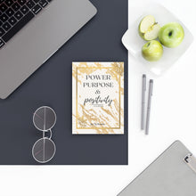 Load image into Gallery viewer, Power, Purpose & Positivity Journal (Hardcover)