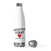 Load image into Gallery viewer, I Love Positive Vibes Water Bottle (20 oz)