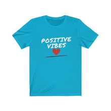 Load image into Gallery viewer, Graphic T-Shirt - Positive Vibes Heart (Unisex)