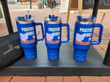 Load image into Gallery viewer, Positive Vibes Water Bottle (Cleveland)
