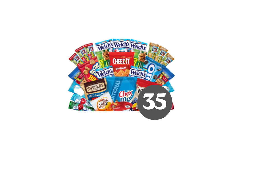 Snack Bundle - 35 Items