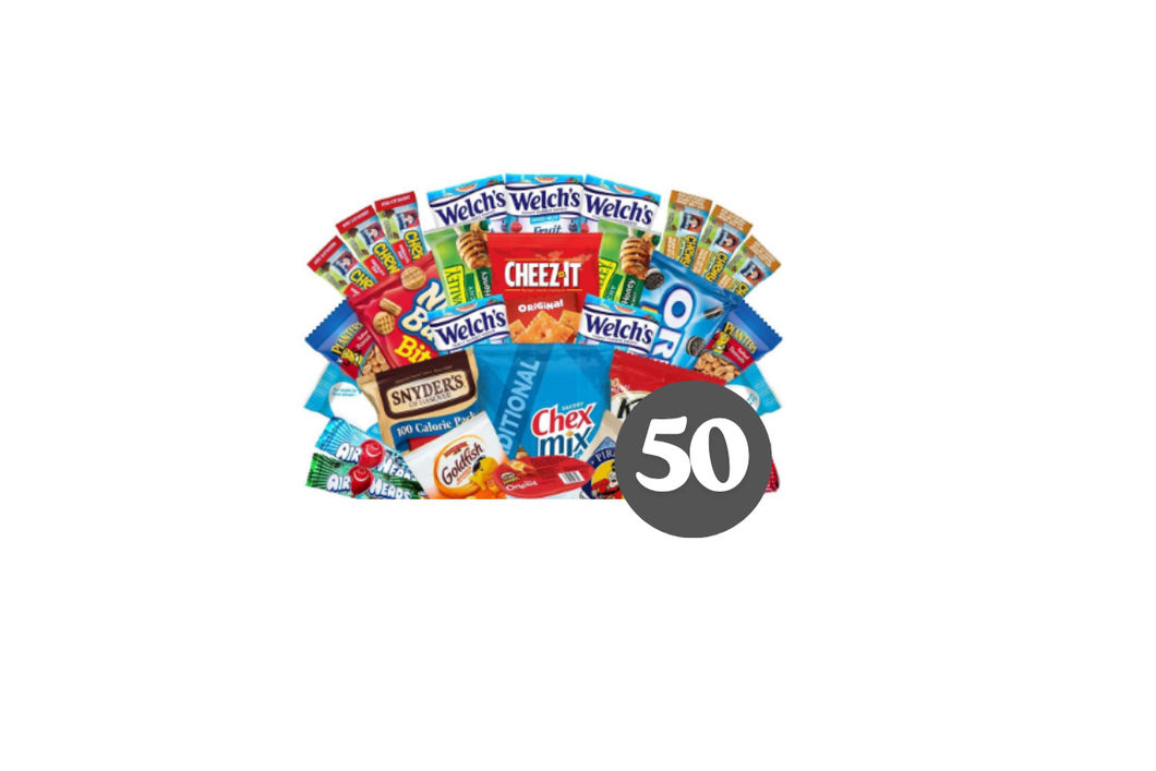 Snack Bundle - 50 Items