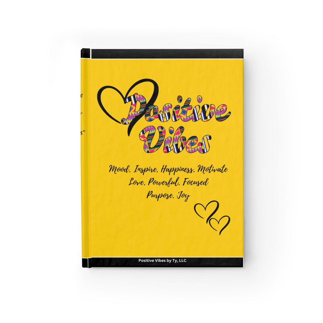 Sunny Yellow & Hearts Journal (6x9)