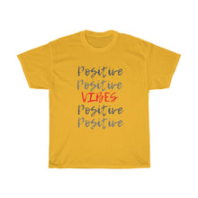 Load image into Gallery viewer, Graphic T-Shirt - Positive Vibes Repeat (Unisex)
