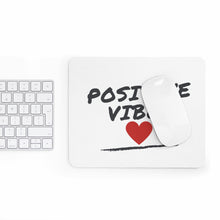Load image into Gallery viewer, Graphic Design Mousepad - Positive Vibes Heart
