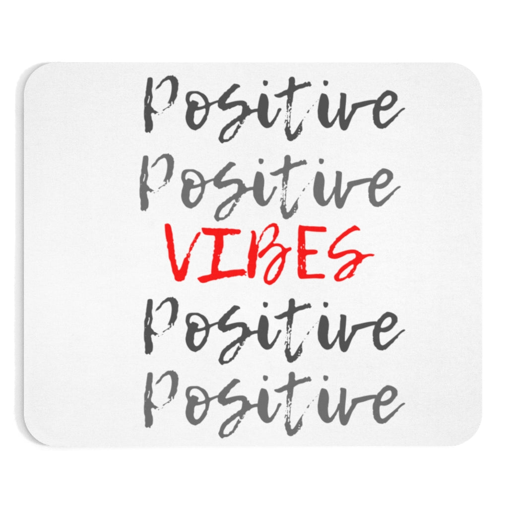 Graphic Design Mousepad - Positive Vibes Repeat