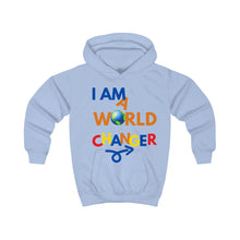 Load image into Gallery viewer, I Am A World Changer Kids Hoodie
