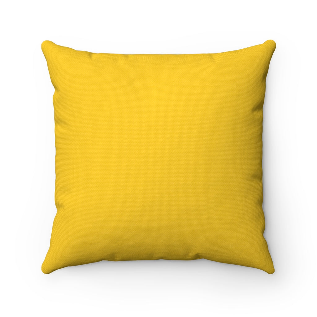 I Love Positivity Pillow (Yellow)