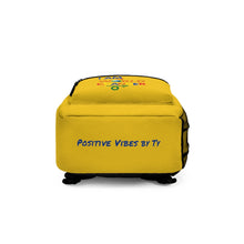 Load image into Gallery viewer, &quot;I Am A World Changer&quot; Backpack (Yellow)
