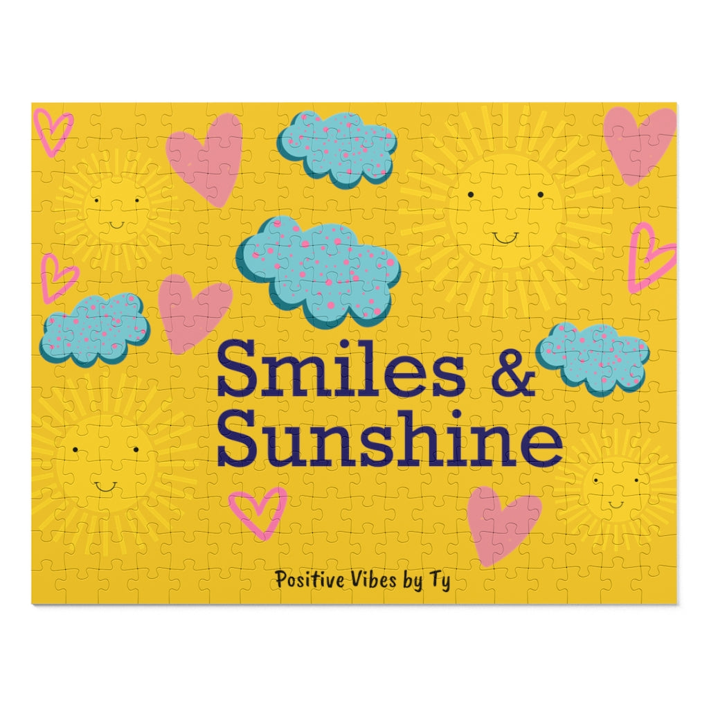 Smiles & Sunshine Puzzle (252 Piece) Yellow
