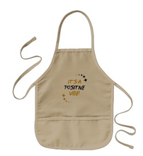 Load image into Gallery viewer, Positive Vibes Kids Craft Apron - Multiple Styles (Tan)

