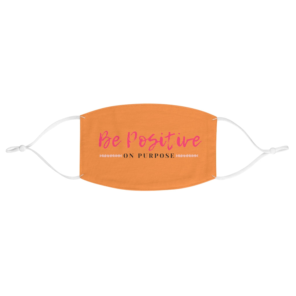 Graphic Design Mask - Be Positive on Purpose