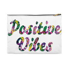 Load image into Gallery viewer, Positive Vibes Supply Pouch (White)
