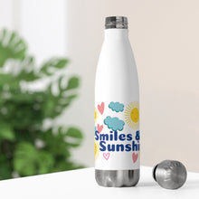 Load image into Gallery viewer, Smiles &amp; Sunshine Water Bottle (20 oz)
