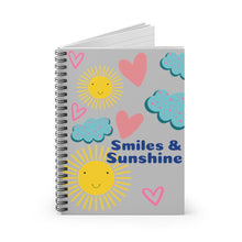 Load image into Gallery viewer, Hello Sunshine Spiral Notebook - Ruled Line
